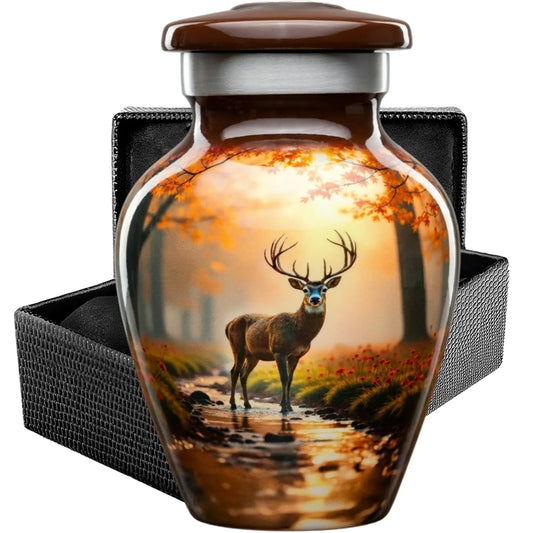 Small Deer Urn Keepsake