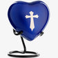 Small Religious Urns - Heart Shaped Keepsakes