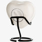 Small Religious Urns - Heart Shaped Keepsakes