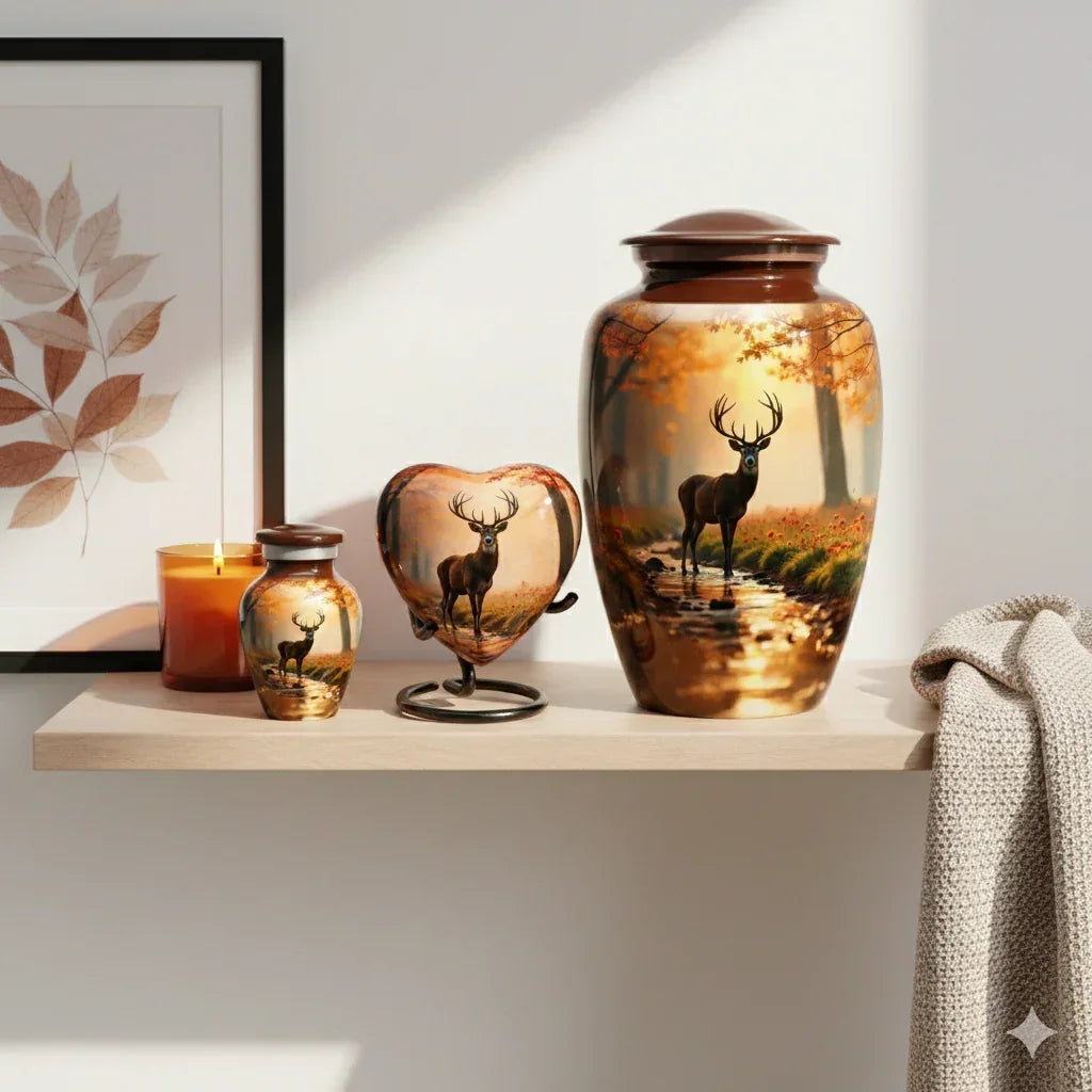 deer urns adult cremation olivia memorials