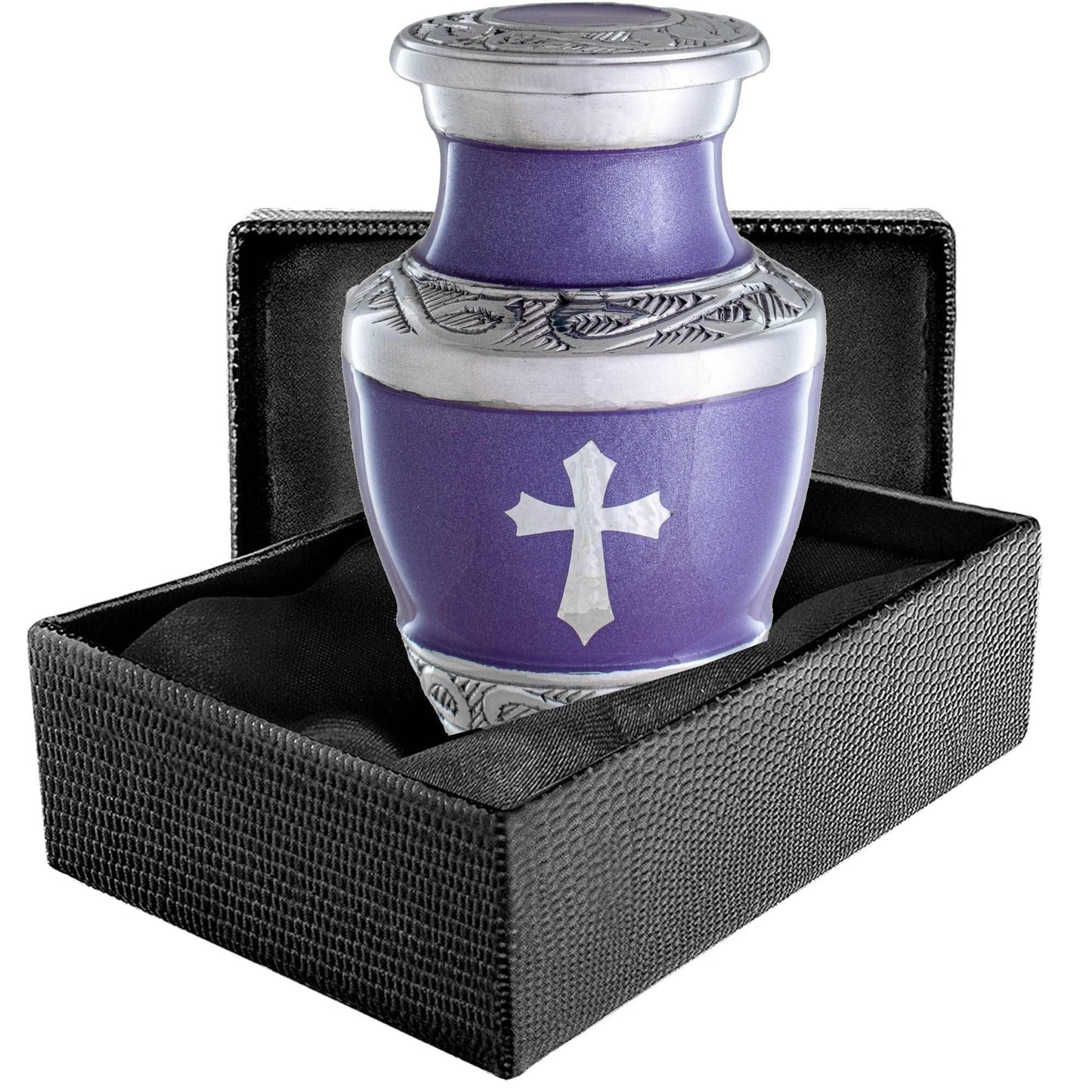 Small Purple God's Love Urn