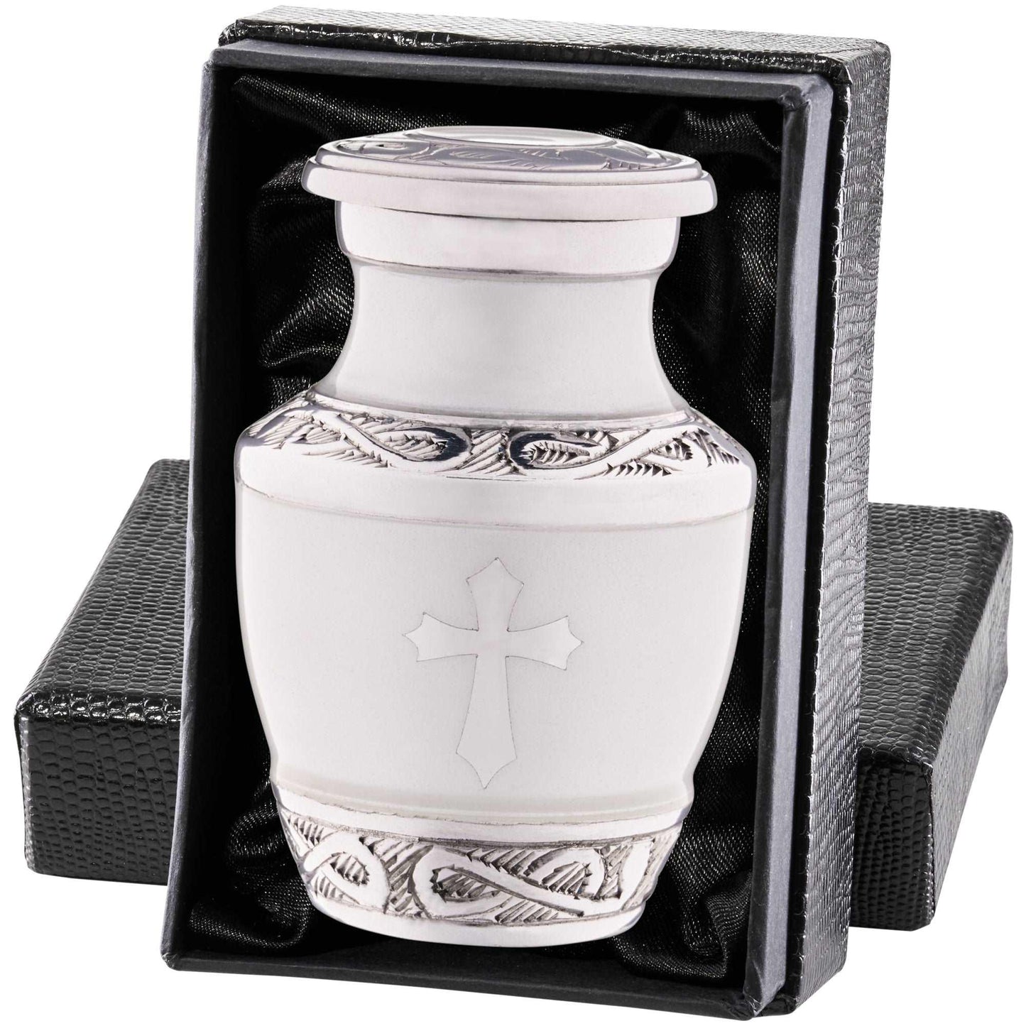 Small White God's Love Urn