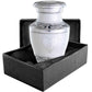 Small White Angel Wings Urn