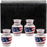 4 Small American Flag Patriotic Urns