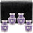 4 Small Purple Angel Wings Urns