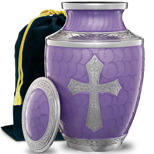 Purple God's Love Urn