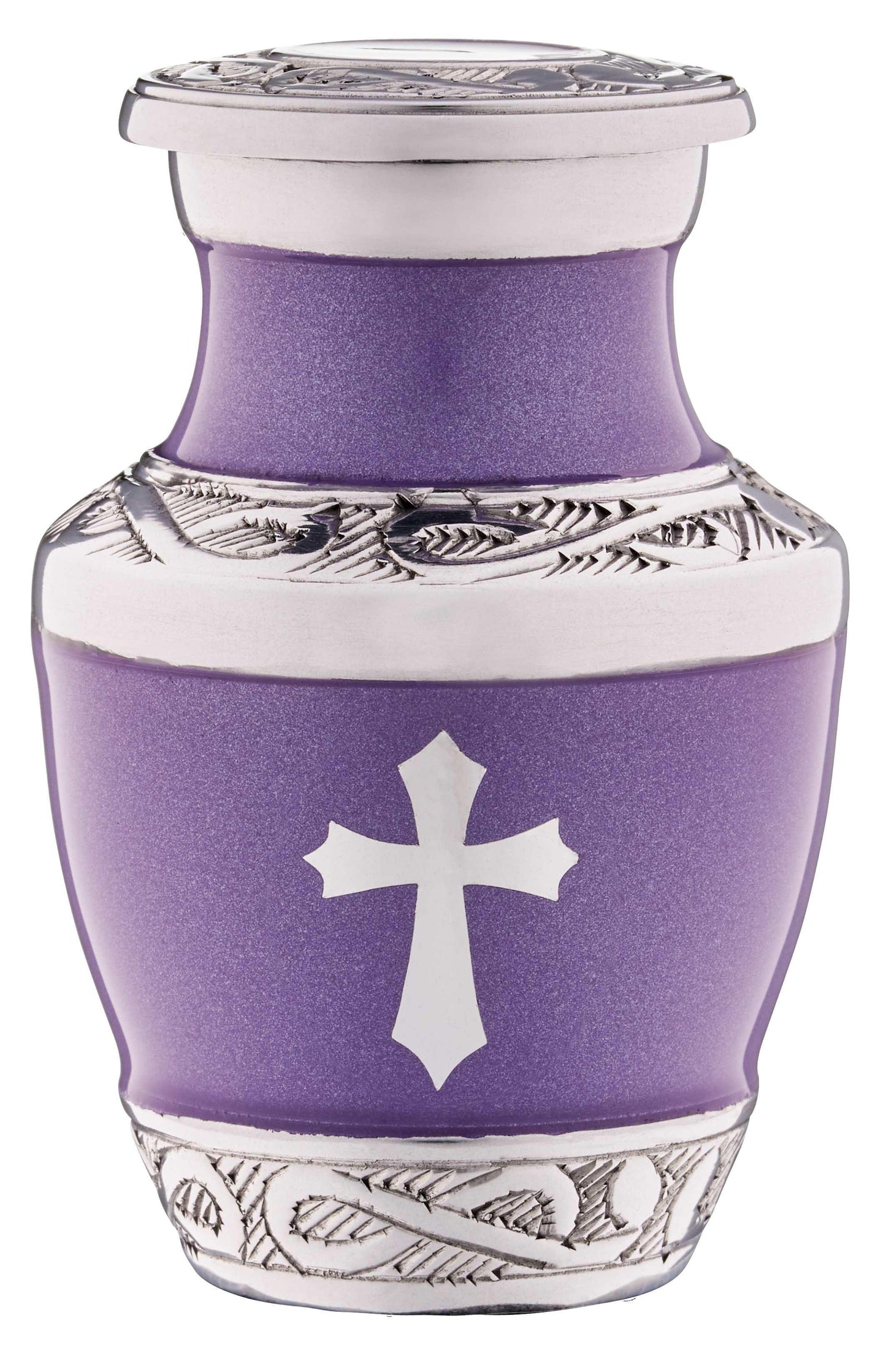 Small Purple God's Love Urn