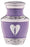 4 Small Purple Angel Wings Urns