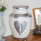 White Angel Wings Urn