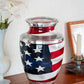 American Flag Patriotic Urn