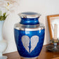 Blue Angel Wings Urn