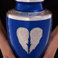 Blue Angel Wings Urn
