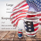 Small American Flag Patriotic Urns - olivia-memorials