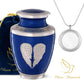 Blue Angel Wings Urn