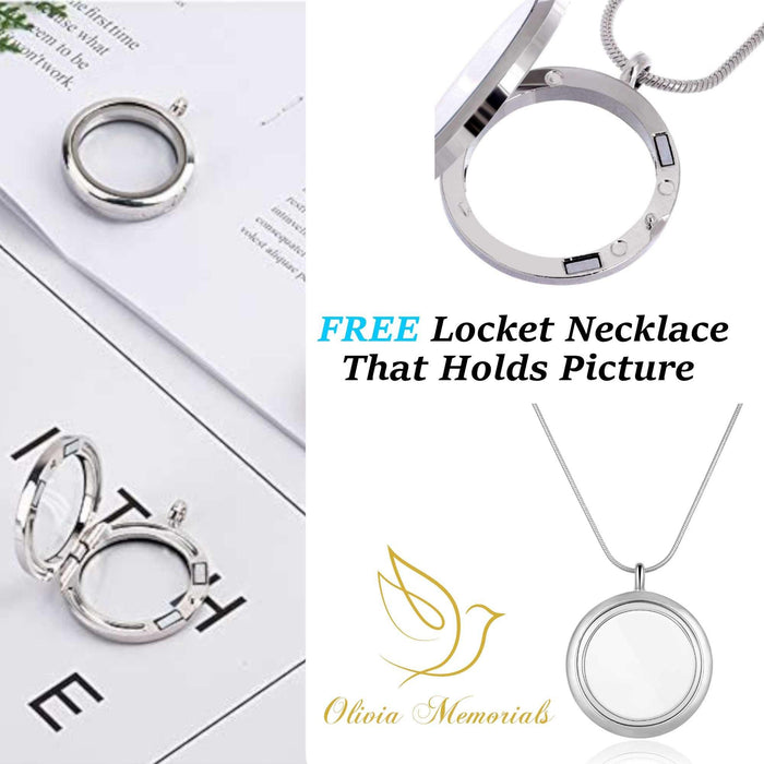 cremation necklace photo picture memorials